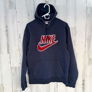 Nike Sportswear Men’s Vintage Size Medium Drawstring Hoodie Large Nike/Swoosh